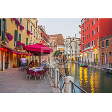 Фотообои - Кафе в Венеции
