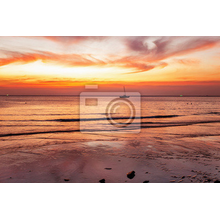 Фотообои с пляжем и закатом