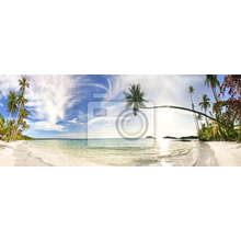 Фотообои - Панорама с райским пляжем