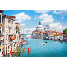 Фотообои с Венецией - Гранд-канал и Базилика Санта-Мария