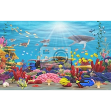 Фотообои - Подводный рай
