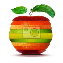 Фотообои - Креативное яблоко