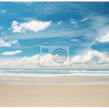 Фотообои на стену с небом и красивым пляжем