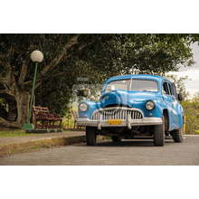 Фотообои со старым кубинским автомобилем