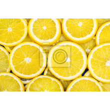 Фотообои - Лимоны макро