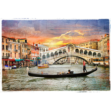 Фотообои в ретро стиле "Венецианский рассвет"