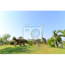 Фотообои - Динозавры в парке