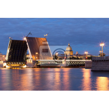 Фотообои — Мост в Санкт-Петербурге