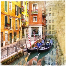 Фотообои с каналом в Венеции