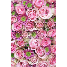 Фотообои на стену с розовыми розами