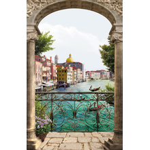 Фреска - Каменная арка в Венеции