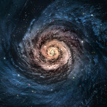 Фотообои - Спиральная галактика