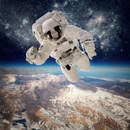 Фотообои на стену - Космонавт