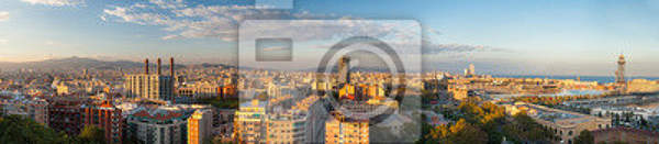 Фотообои - Панорама Барселоны