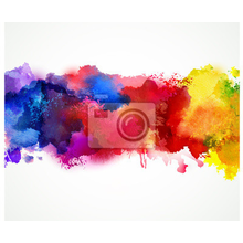 Фотообои с яркими красками