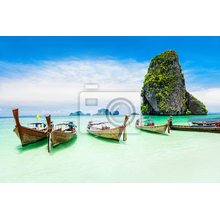 Фотообои - Тропические лодки