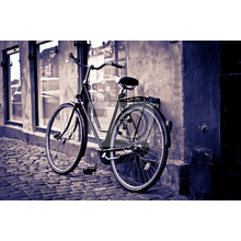 Фотообои с велосипедом в стиле ретро