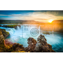 Фотообои - Пейзаж с водопадом