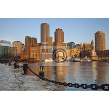 Фотообои на стену с набережной Бостона
