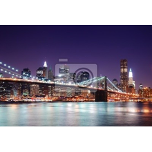 Фотообои - Манхэттен и бруклинский мост