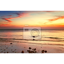 Фотообои с пляжем на закате