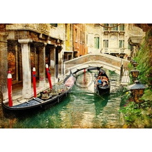 Фотообои с Венецией в стиле ретро