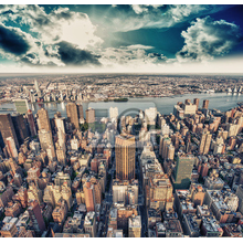 Фотообои - вид с высоты на Нью-Йорк