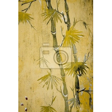 Фотообои с винтажным бамбуком - рисунок