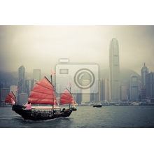 Фотообои - Китайская лодка