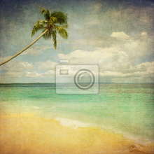Фотообои с пляжем в винтажном стиле