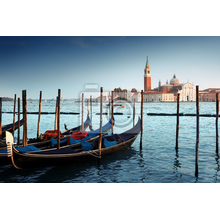 Фотообои: Гондолы на Гранд-Канале в Венеции