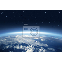 Фотообои на стену - Атмосфера (космический пейзаж)