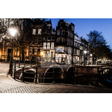 Фотообои на стену - Ночь в Амстердаме