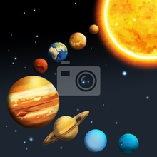 Фотообои - Солнечная система
