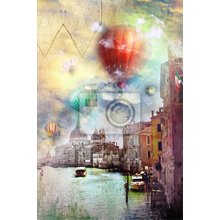 Фотообои - Воздушный шар над Венецией