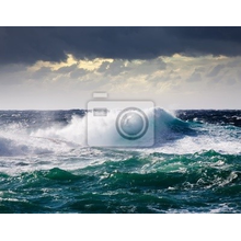 Фотообои с морем и штормом