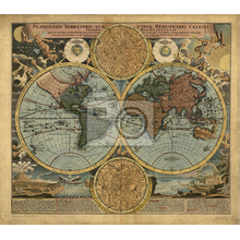 Фотообои со старой картой мира