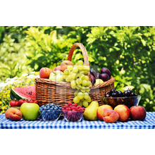 Фотообои - Изобилие фруктов на столе