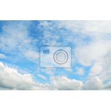 Фотообои - Голубое небо и мягкие облака