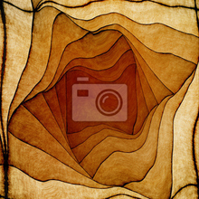 Фотообои - Спиральный квадрат