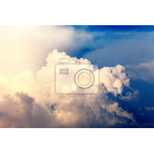 Фотообои с синим небом и облаками