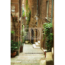 Фотообои - Тосканская улочка с лестницей