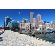 Фотообои для стены с набережной Бостона