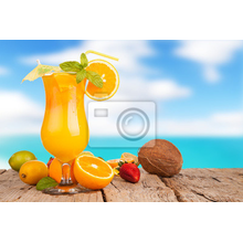 Фотообои - Апельсиновый сок