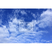 Фотообои - Голубое небо и белые облака