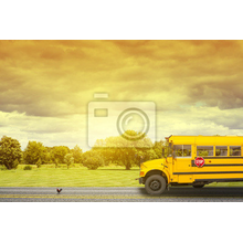 Фотообои - Школьный автобус