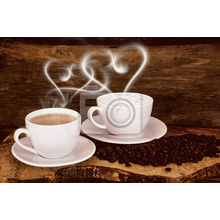 Фотообои на стену - Любовь и кофе