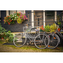 Фотообои - Велосипеды в Амстердаме