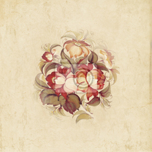 Фотообои - Рисованные розы