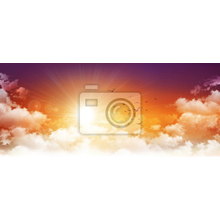 Фотообои - Панорамный закат
